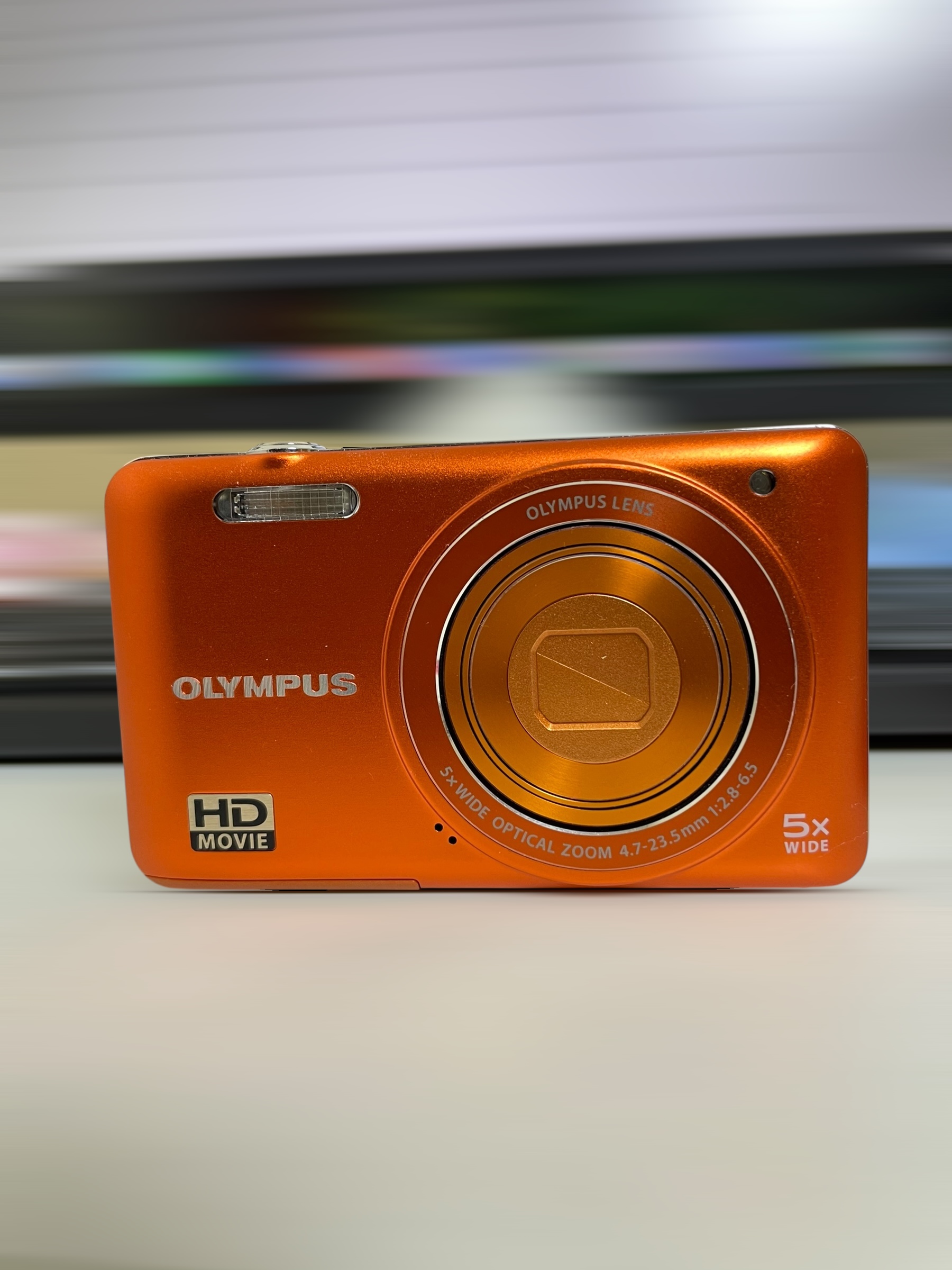99新 Olympus/奥林巴斯 奥林巴斯橘色 卡片机 日本原版