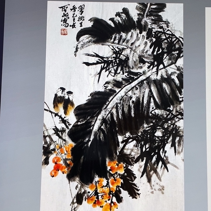 国画张圣敏先生纯手绘作品