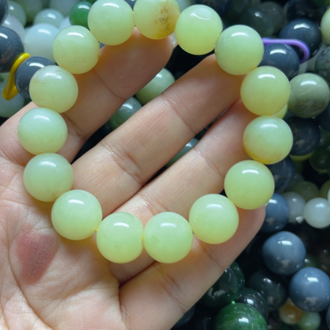 和田玉手链未镶嵌