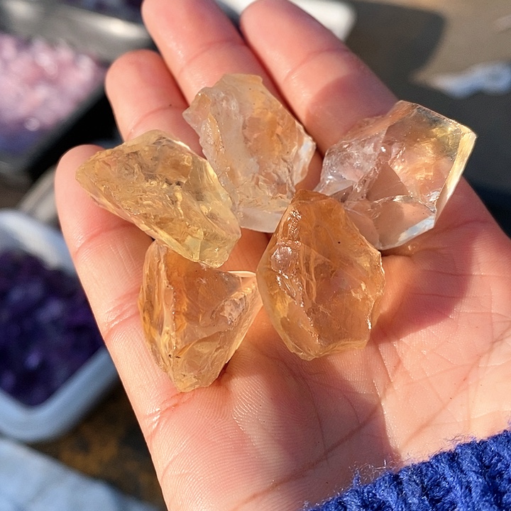 【闪购商品】紫晶珠宝半成品未镶嵌紫*水晶