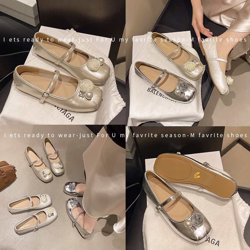 ZJ百搭芭蕾舞鞋小单鞋女鞋