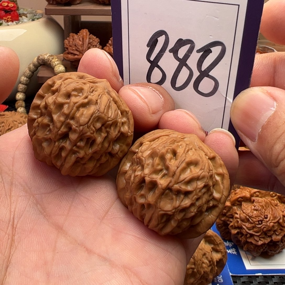 文玩核桃把件全品石门元宝35尺寸888号