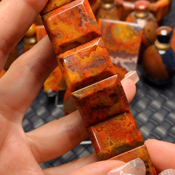 玛瑙/玉髓颈饰未镶嵌用****2