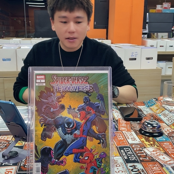 纸蜘蛛宇宙大战毒液宇宙25比例