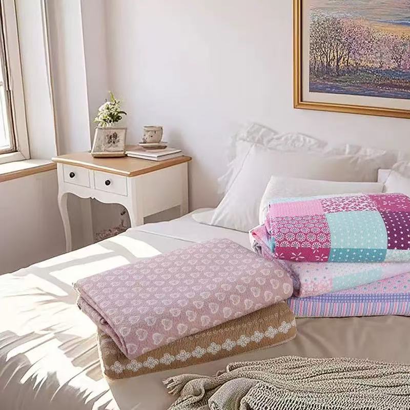 辛巴专拍链接四季床盖加绒加厚上下5±左右误差介意勿拍