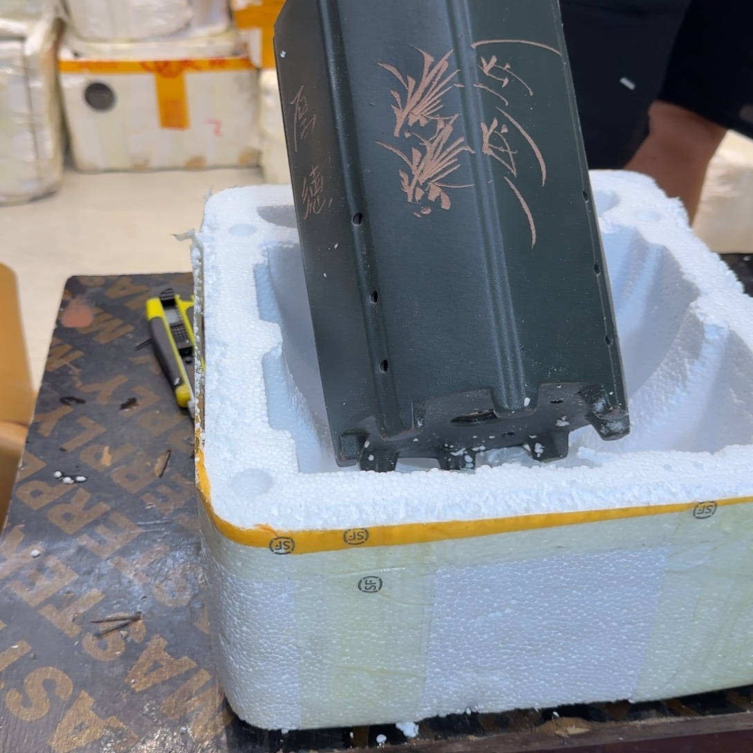 紫砂花盆口径15.25口径