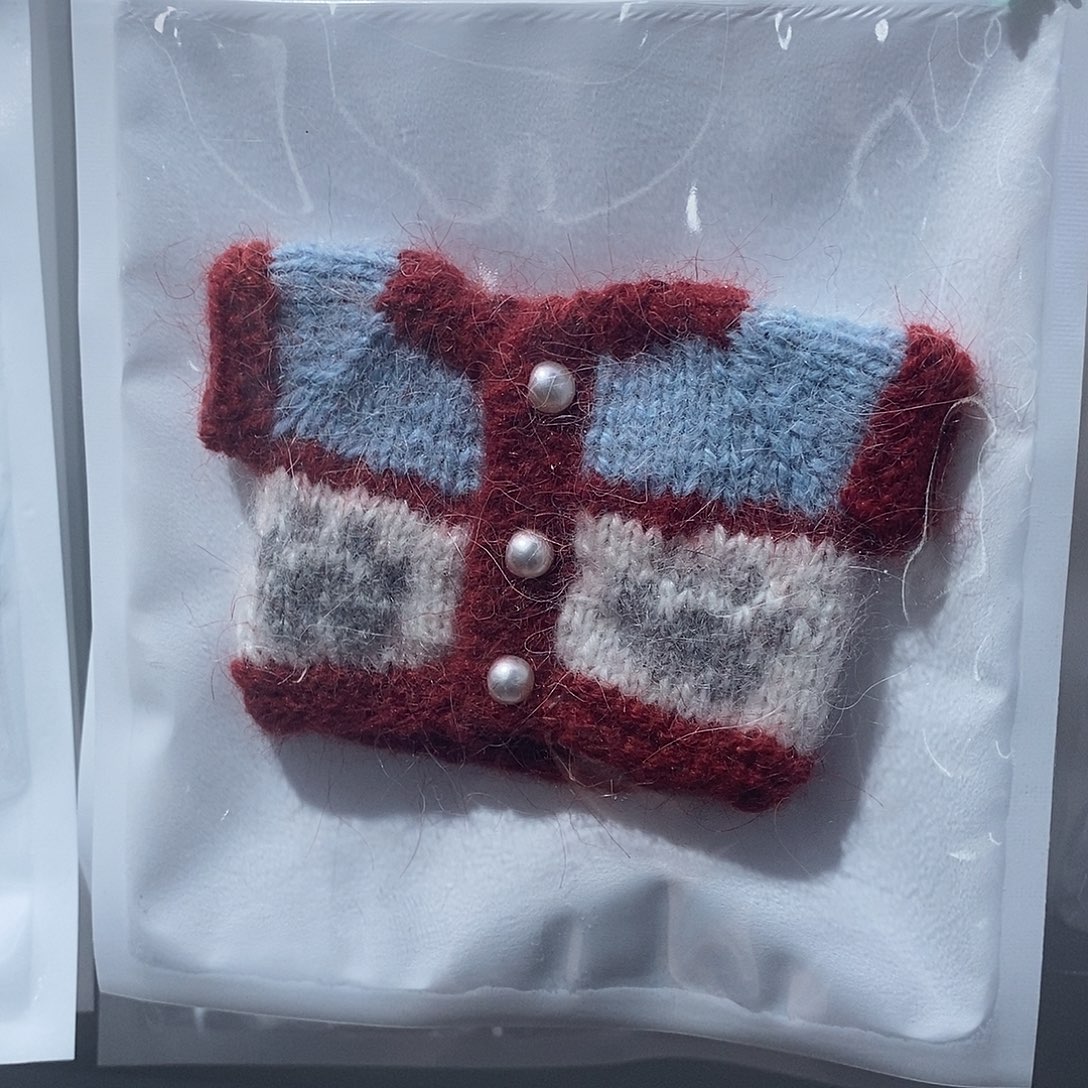 短袖短袖毛线衣服