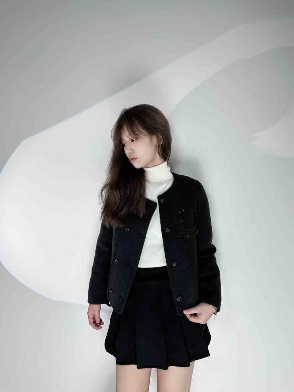 杨杨 新款时尚气质小香开衫外套8813