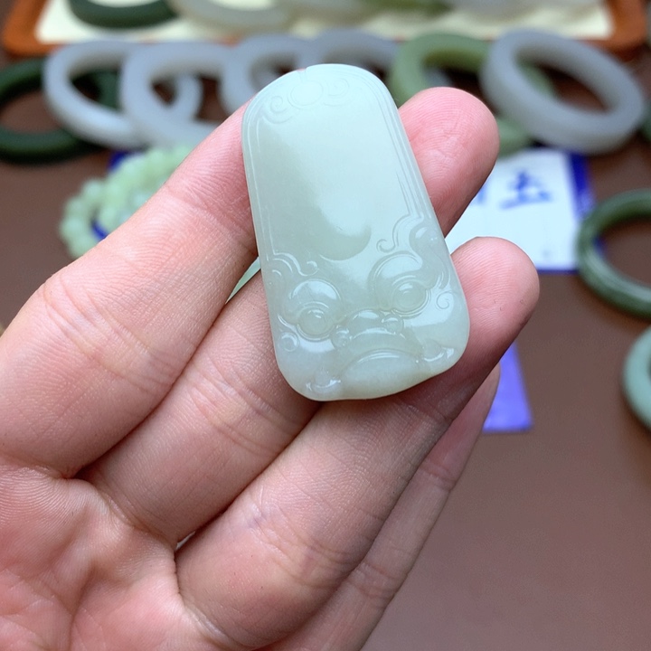 和田玉珠宝半成品未镶嵌