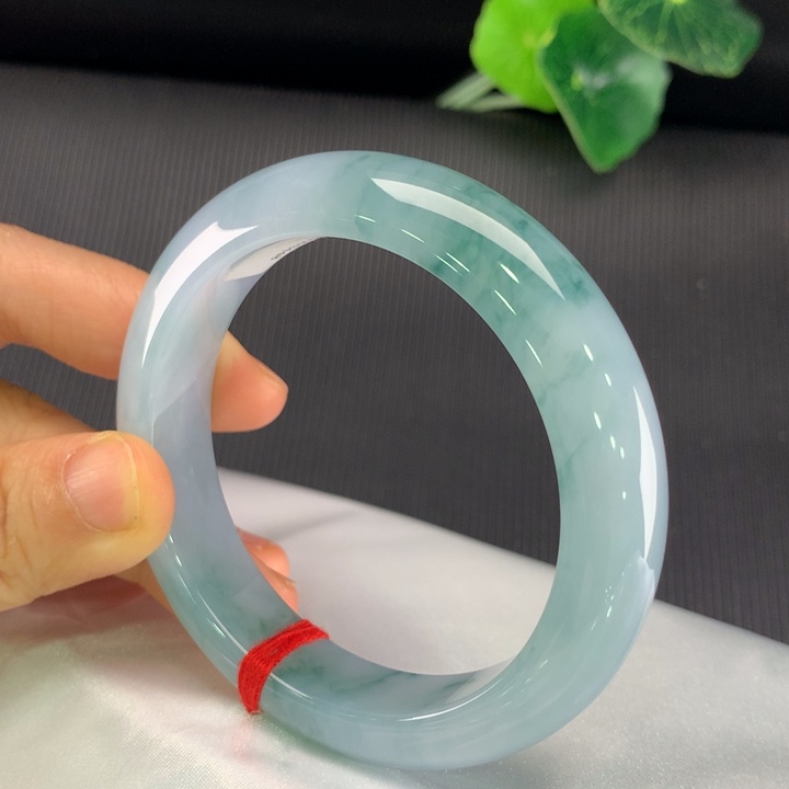 翡翠手镯未镶嵌正圈55