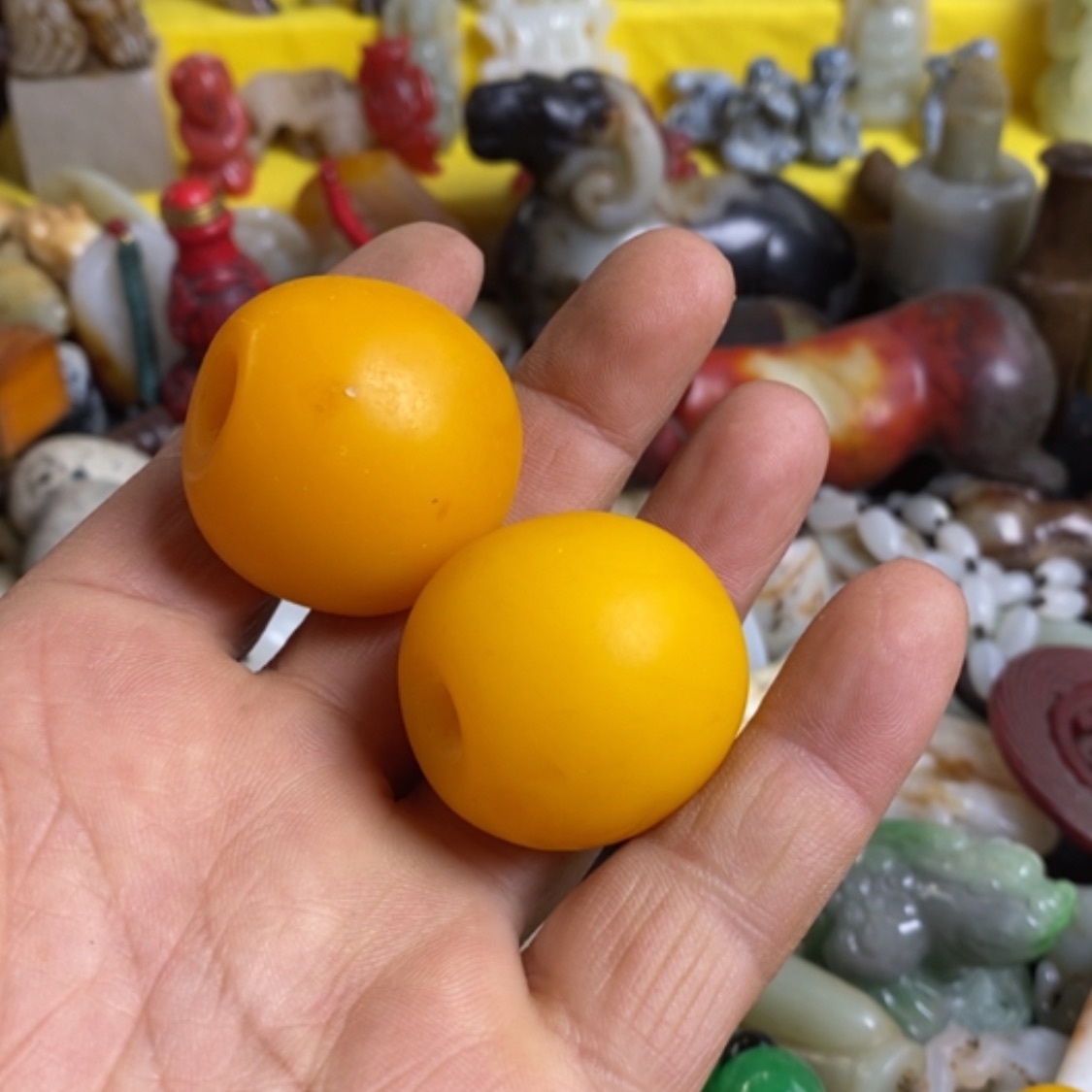 【闪购商品】和田玉（糖玉）手链未镶嵌