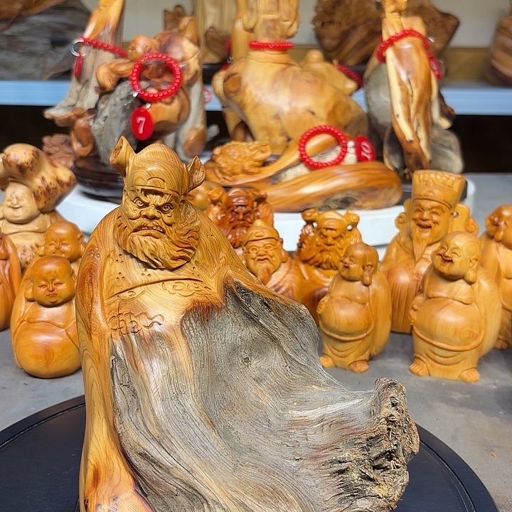 柏木太行崖柏钟馗