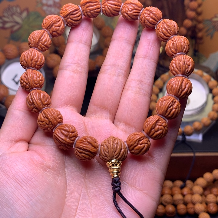 桃核吊坠成*桃核手持