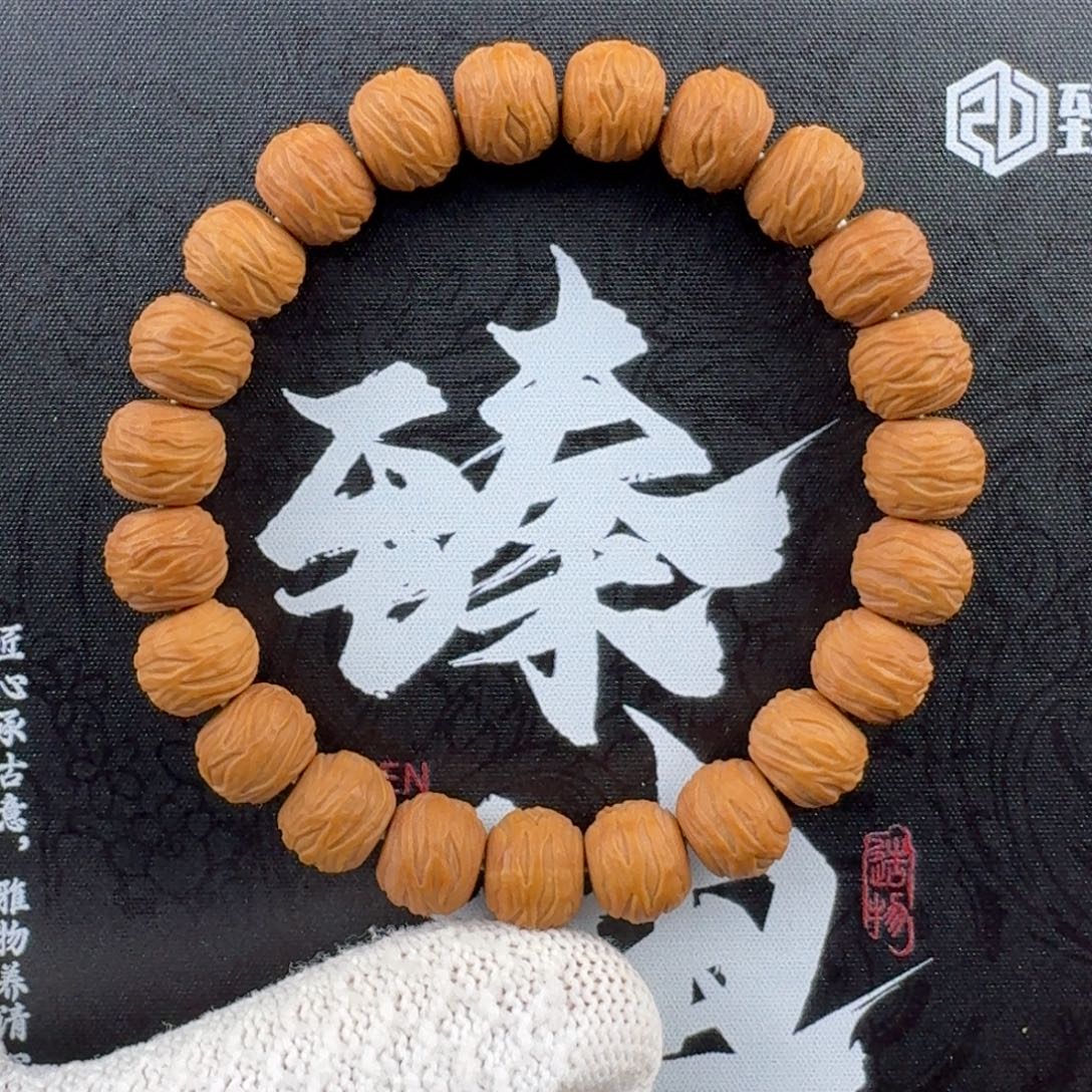 猴头核桃手串【臻迪】老籽毕业级别破茧