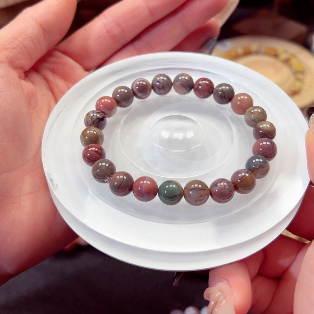 石英质玉手链未镶嵌冬****山55