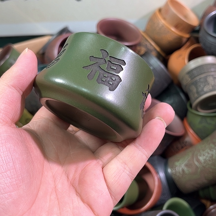 茶杯紫砂全手工紫砂主任杯