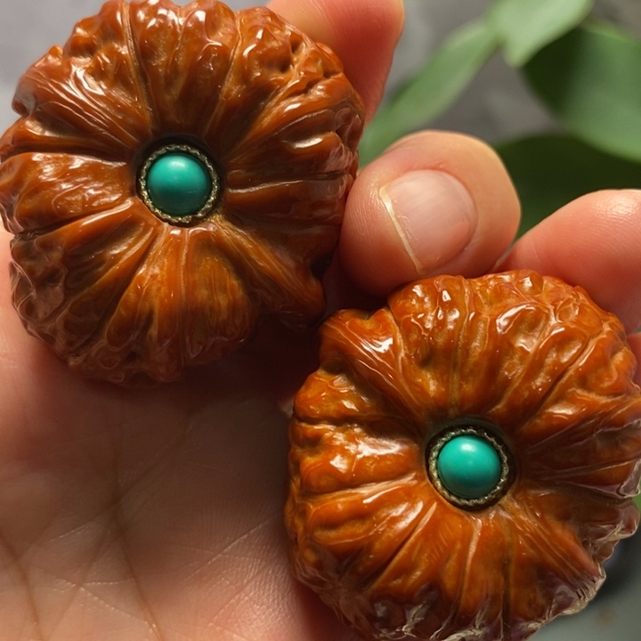 把件文玩核桃40尺南瓜