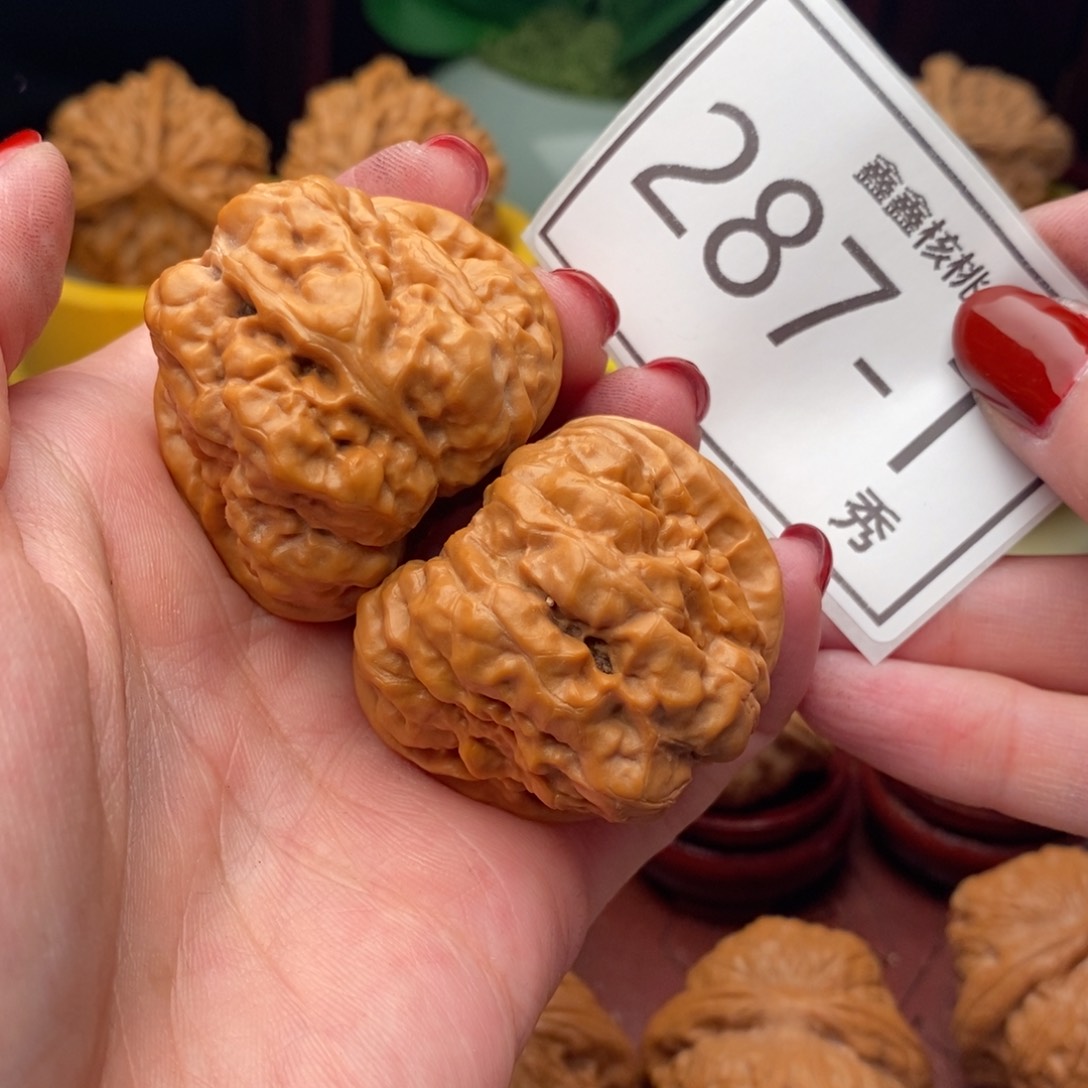 文玩核桃把件蛤码头40