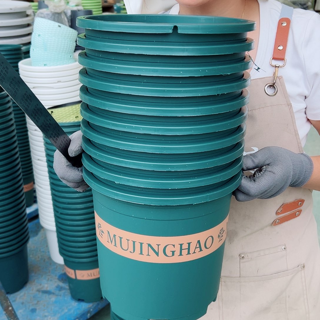 瑕疵3加仑墨绿色10个无托