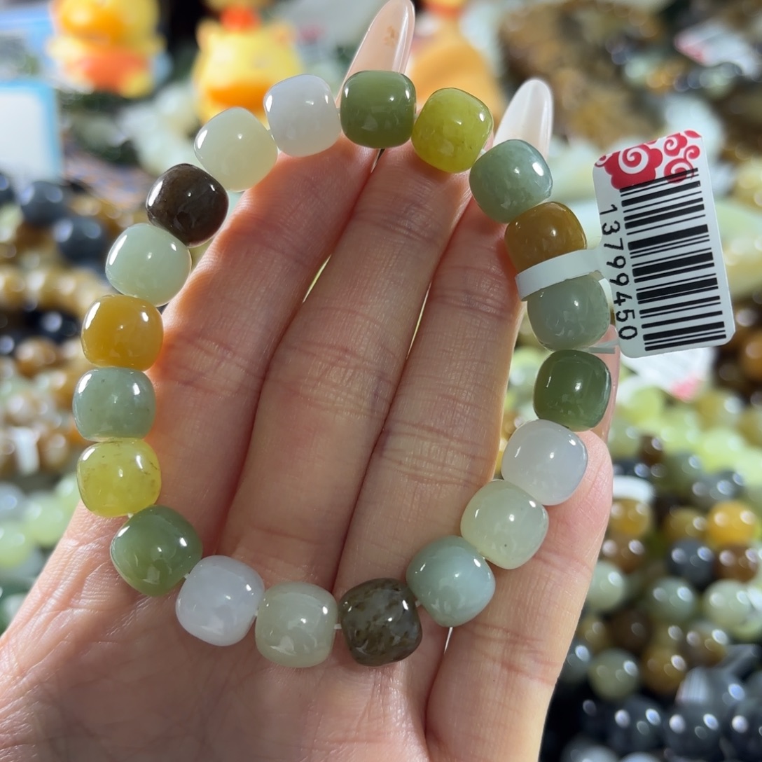 和田玉未镶嵌手串291