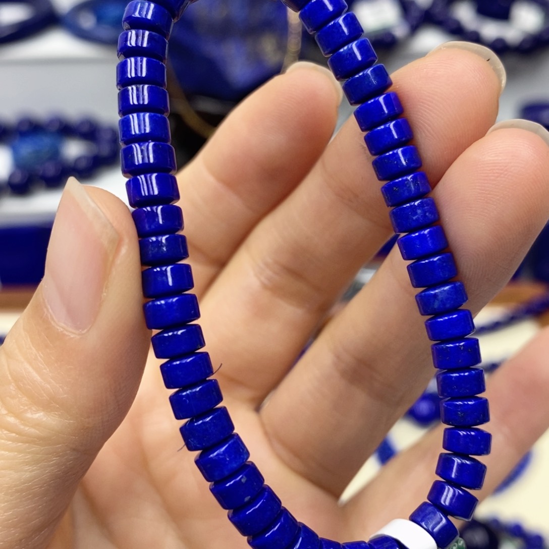 青金石手链未镶嵌