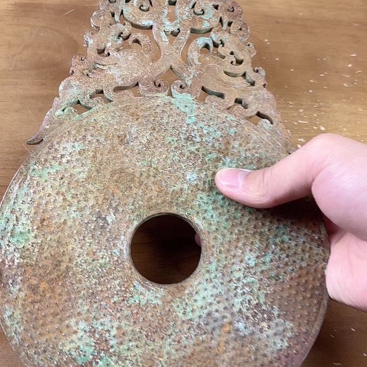 和田玉未镶嵌挂件道**活