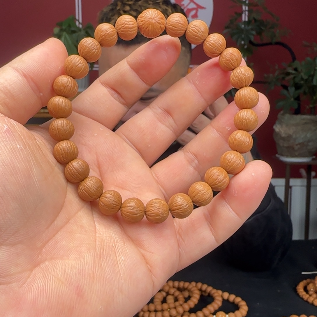 手串猴头核桃凤羽10小+