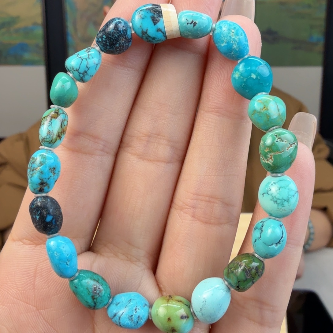 绿松石未镶嵌珠宝奇石