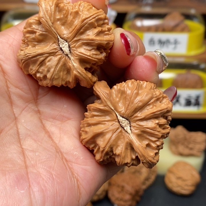 文玩核桃吊坠亥*来41全品白狮子