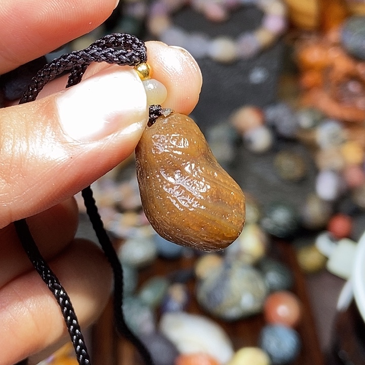 玛瑙/玉髓珠宝半成品未镶嵌烧*草