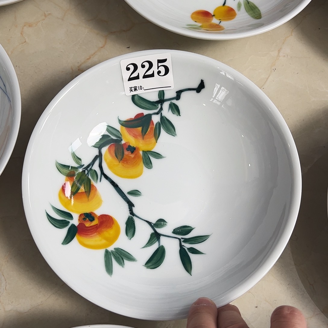 瓷片景德镇陶瓷手工手绘制作