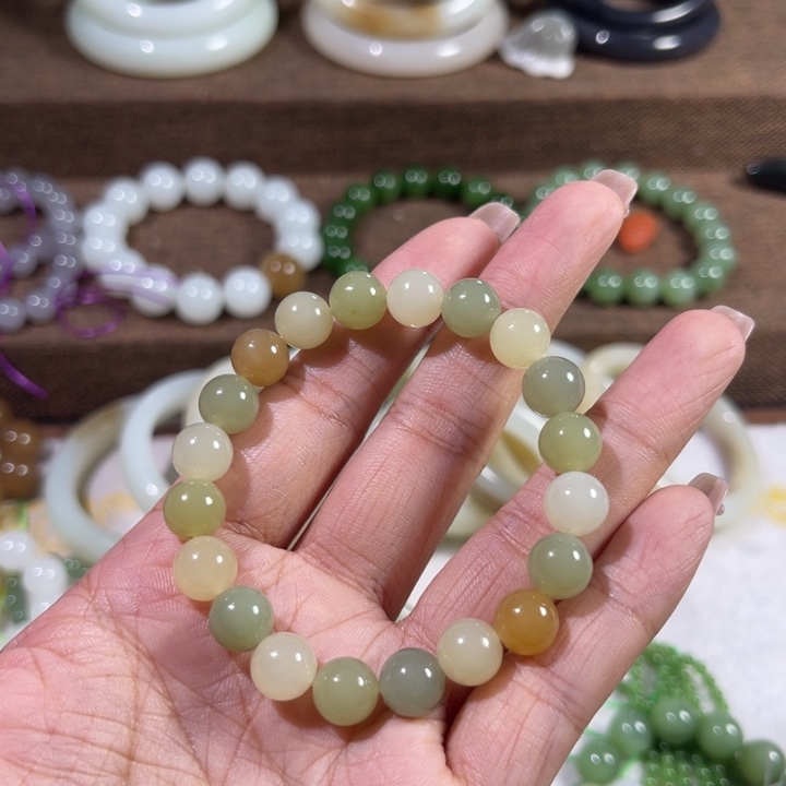 手链未镶嵌和田玉小**?多样性发货拍一发一