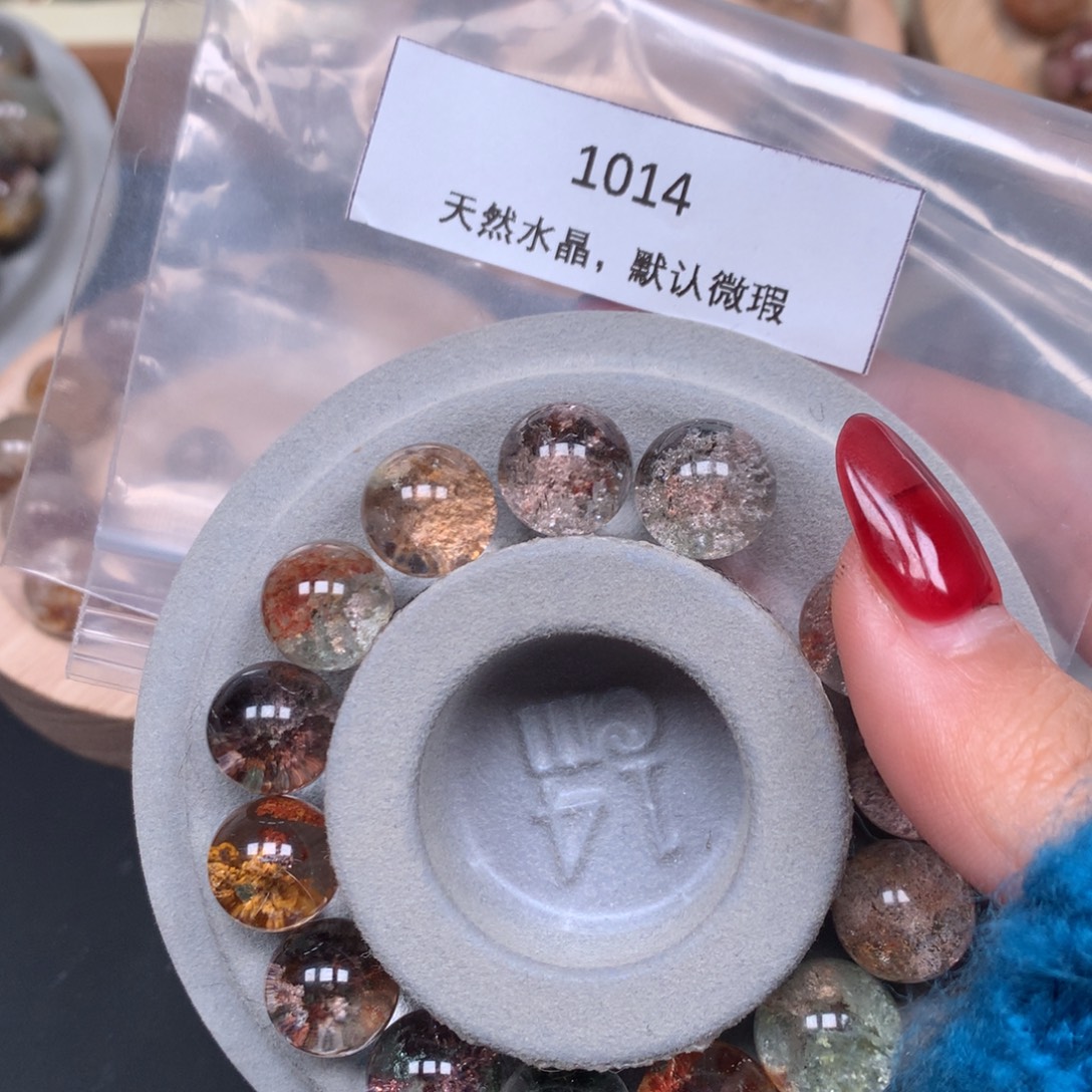 珠宝半成品水晶未镶嵌