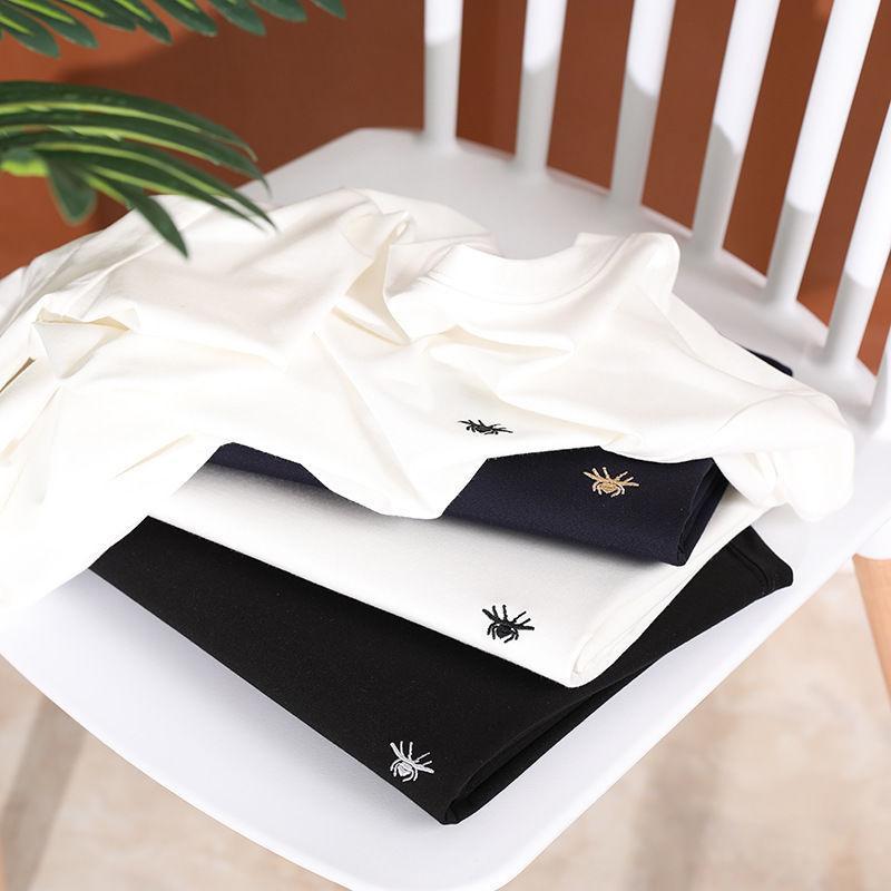 2025夏季新款印花男士短袖t恤纯棉潮流时尚休闲卡通痞帅百搭圆领