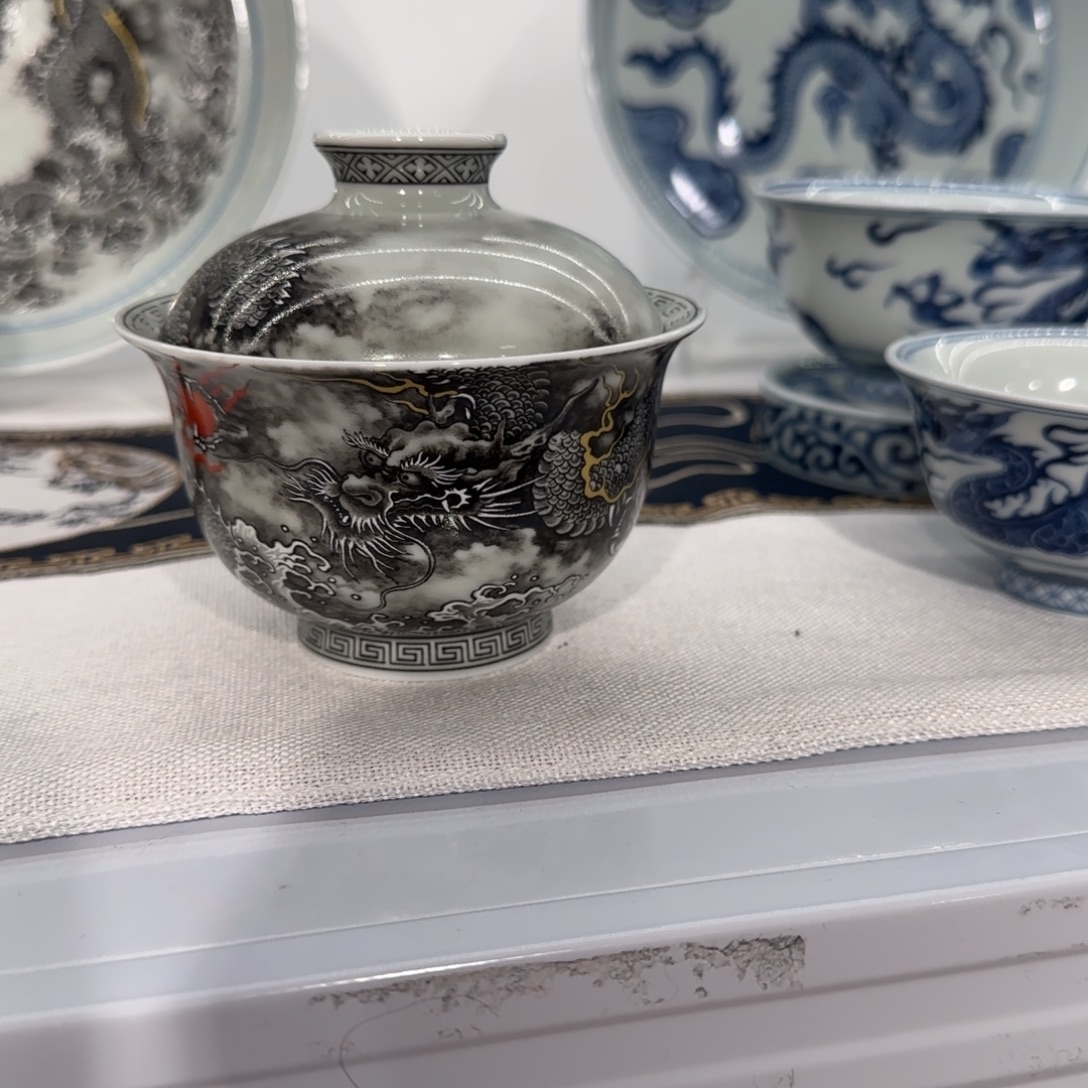 鸿***谷盖碗茶具家用多功能