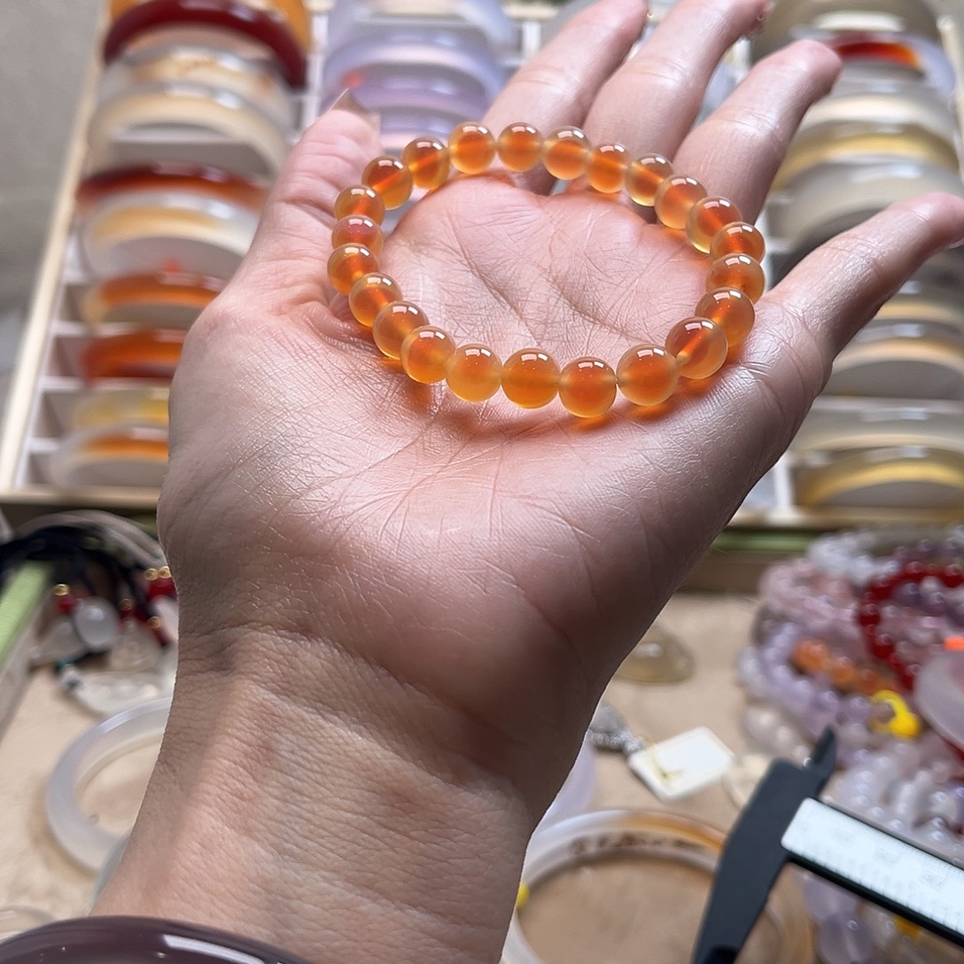 小***岩玛瑙/玉髓未镶嵌手镯