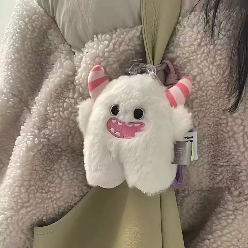 可爱毛绒小羊挂件配饰