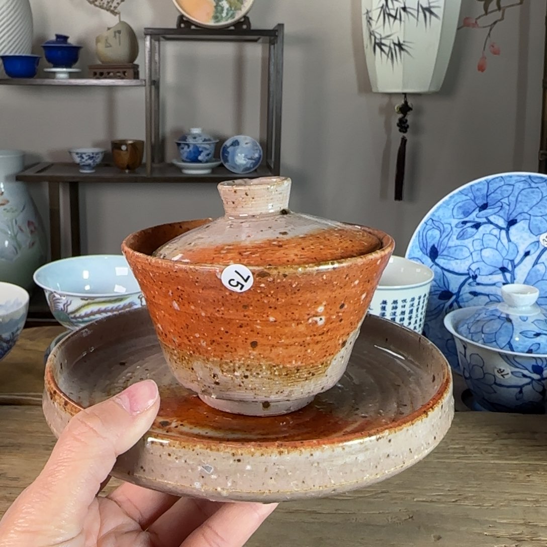 杯景德镇陶瓷柴烧多人 