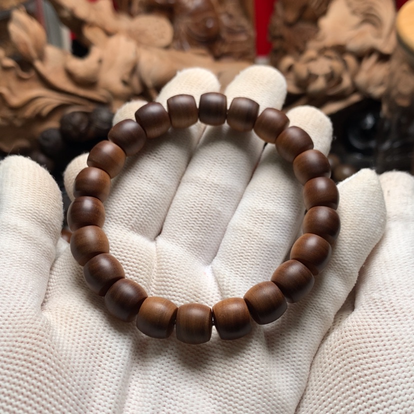 【闪购商品】檀香木手串/手链木****米檀香手串9*10沉水
