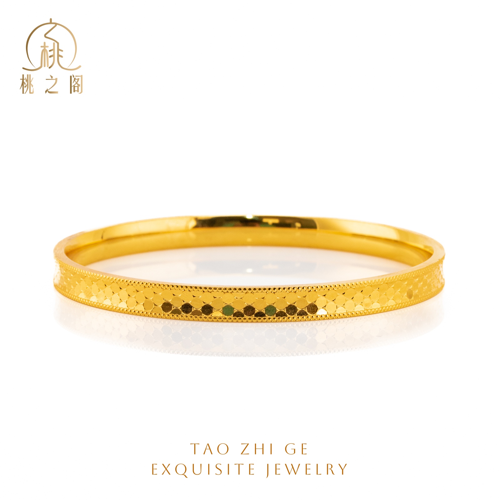 铜合金手镯 亮片闭口手镯AZ1039