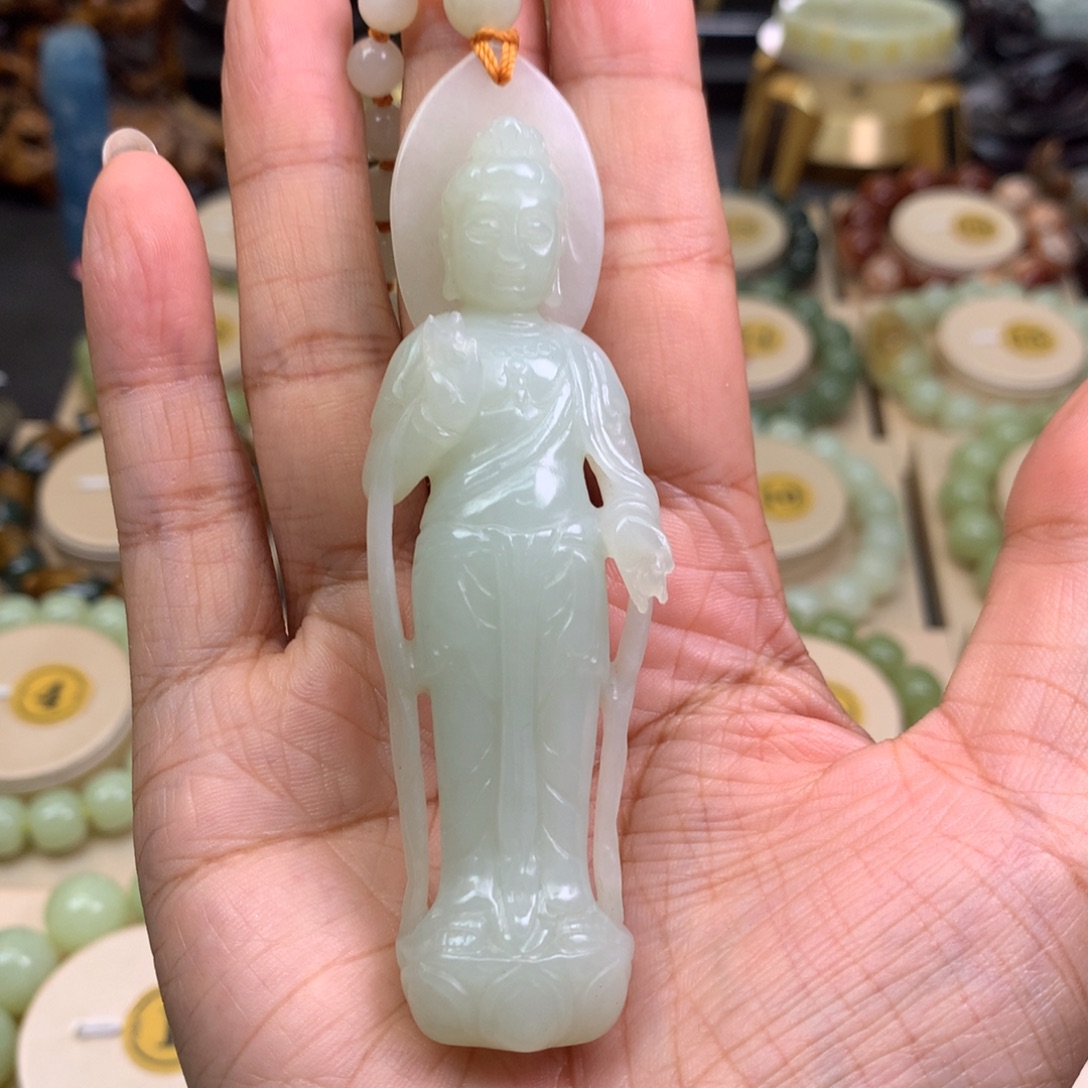 维***根未镶嵌手串和田玉
