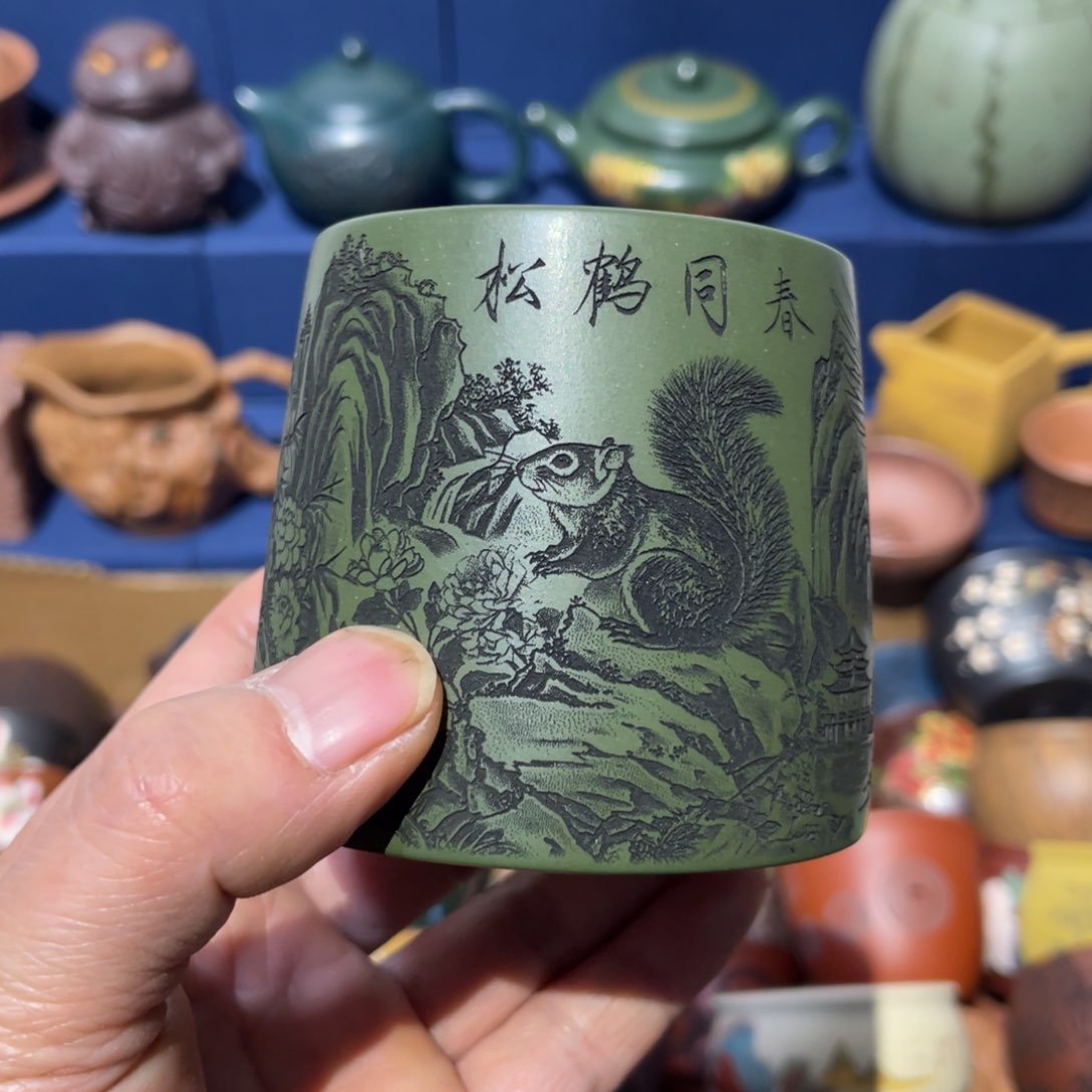 原矿紫砂手工茶具