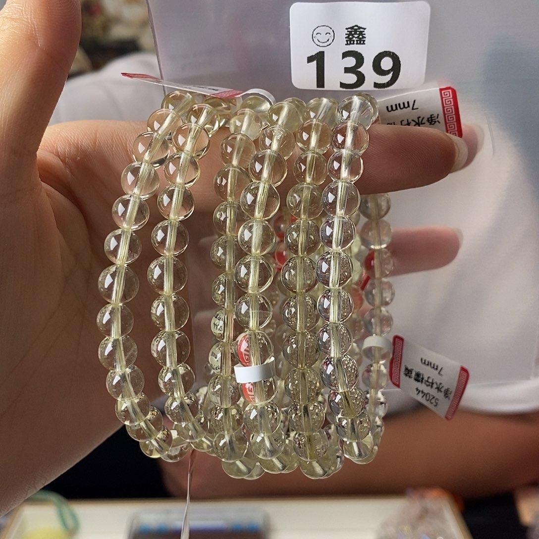 水晶手链未镶嵌多样性发一7