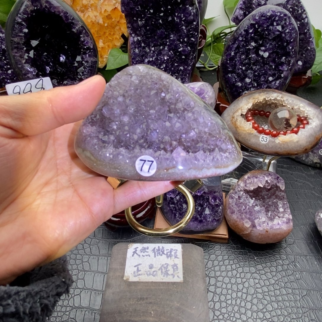 大型摆件（非配饰）未镶嵌紫晶