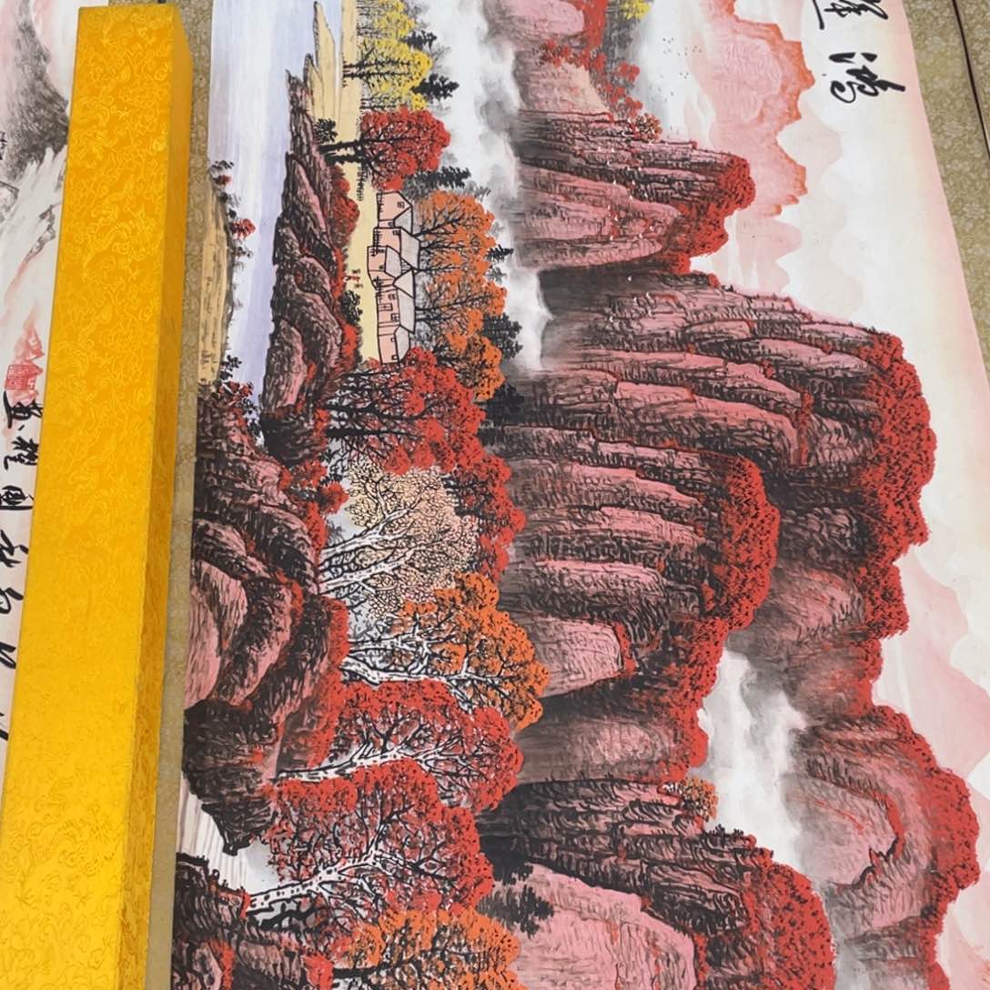 国画老师手笔手绘作品y