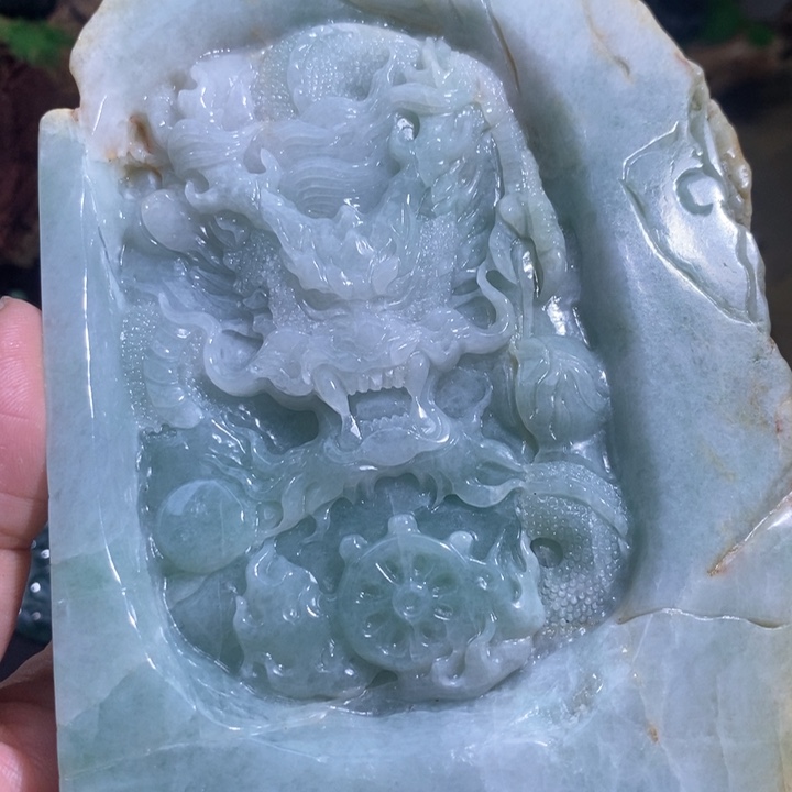 【闪购商品】颈饰未镶嵌翡翠龙牌