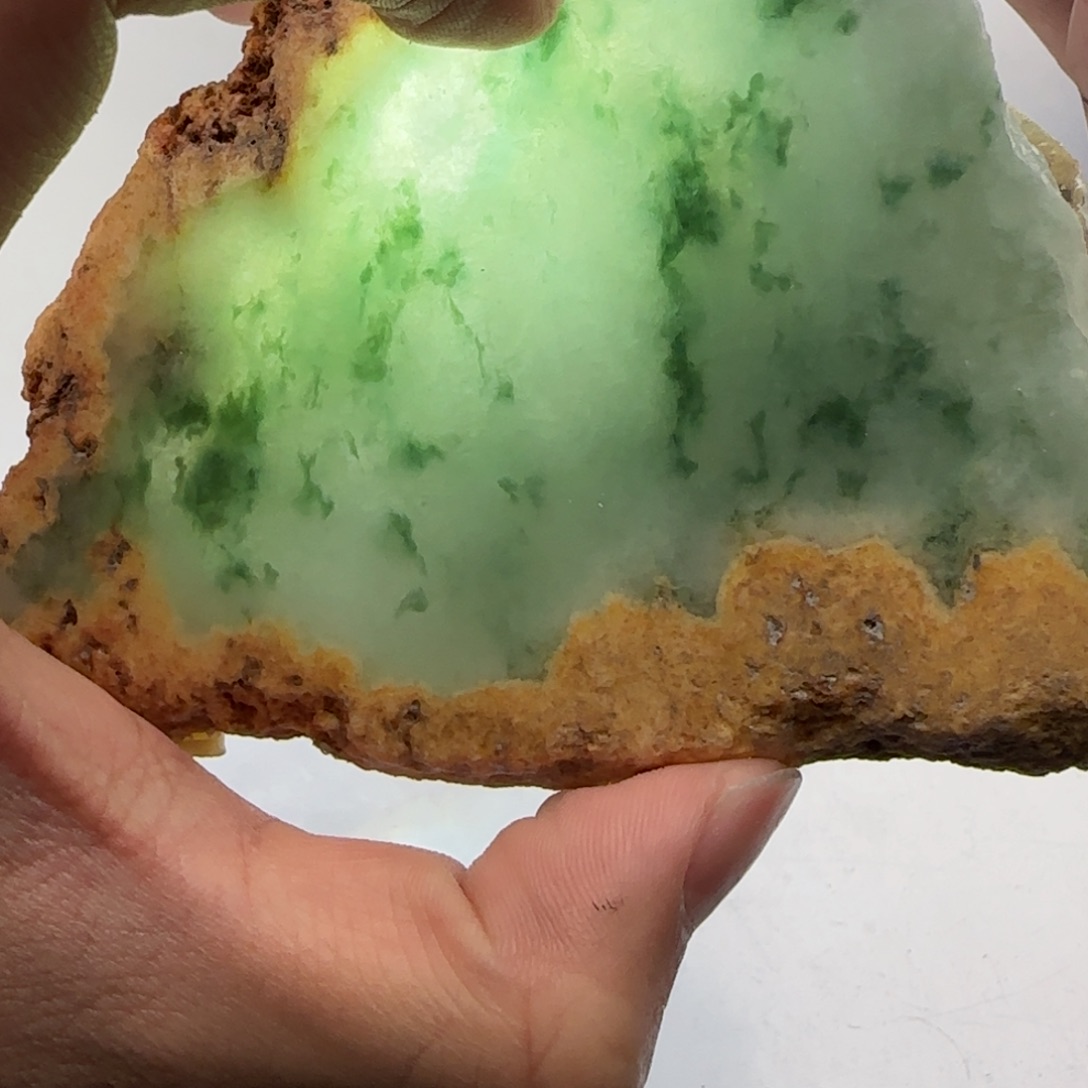 翡翠挂件未镶嵌涛**旧