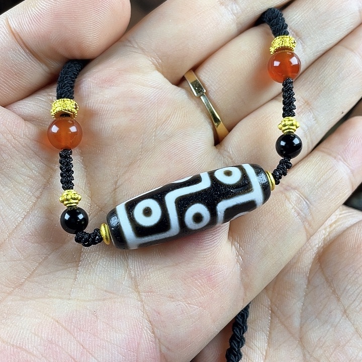 玛瑙/玉髓颈饰合金