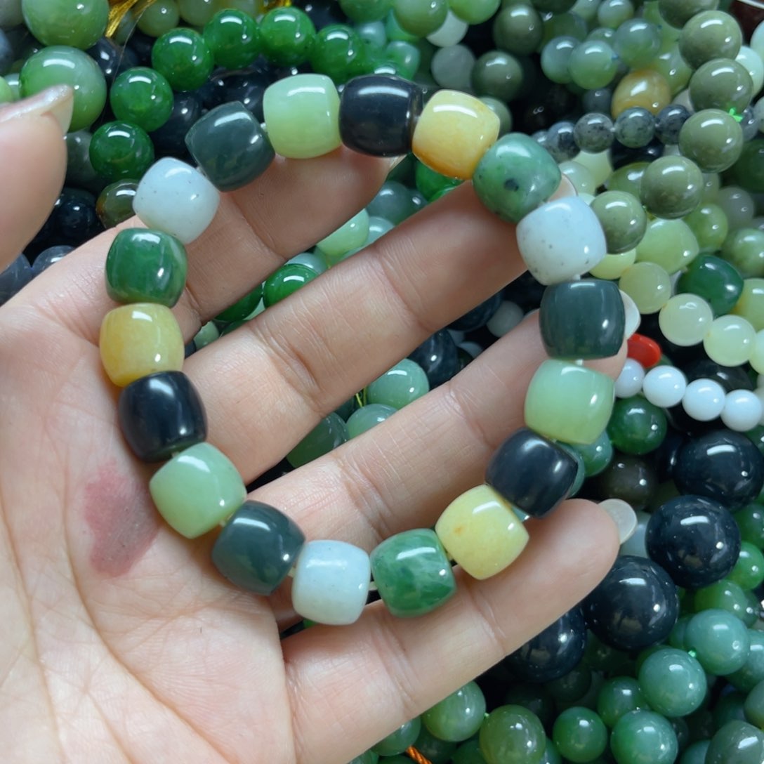 和田玉手链未镶嵌