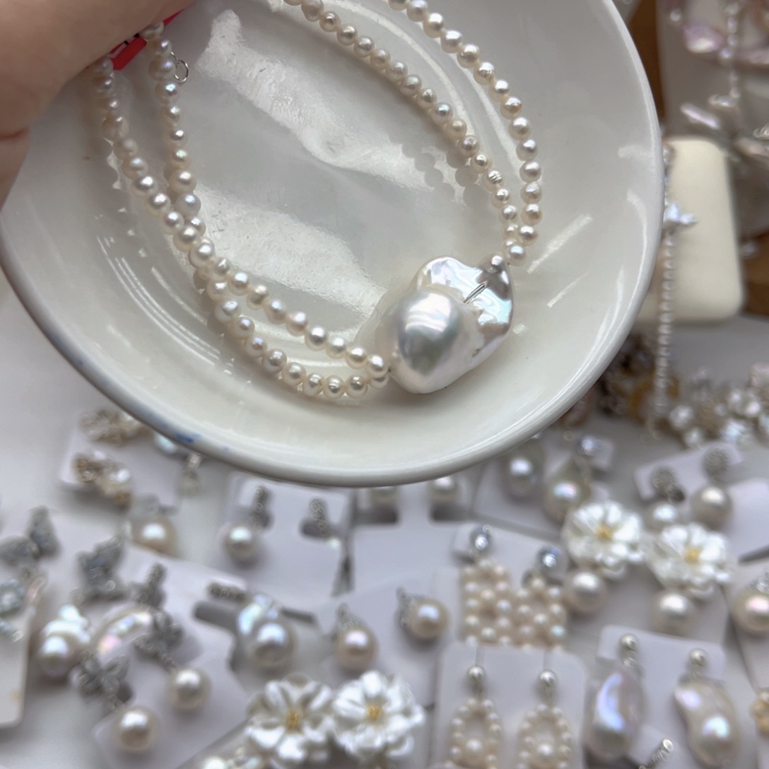 淡水珍珠颈饰未镶嵌